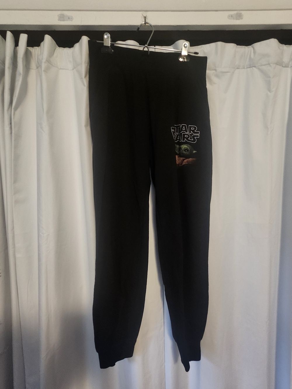 Star Wars Black 'Grogu' Jogger Sweatpants
